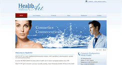 Desktop Screenshot of healthart.gr